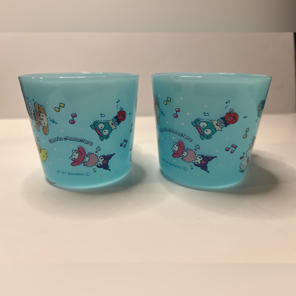 Set of 2 sanrio characters kids’ cups